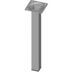 Walteco Nábytková noha hranatá 25x25x250 mm šedá 50148 – Hledejceny.cz
