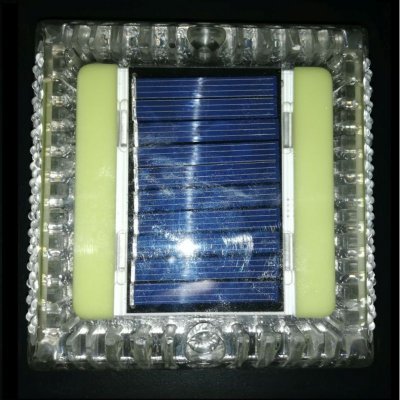 Solární dopravní knoflík s LED diody PLE-35-105SOL – Zboží Mobilmania