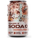 Prager's Soda Mango & Peach 12 x 330 ml – Hledejceny.cz