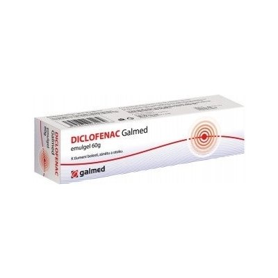 DICLOFENAC GALMED DRM 10MG/G GEL 1X60G