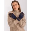 Elegantní rukavice at-rk-238601.31p-dark blue
