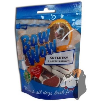 Mira Mar Bow Wow! kotletky s hovězí příchutí 80 g