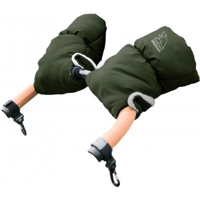 Eisbärchen Rukavice tmavě zelená melír – Hledejceny.cz