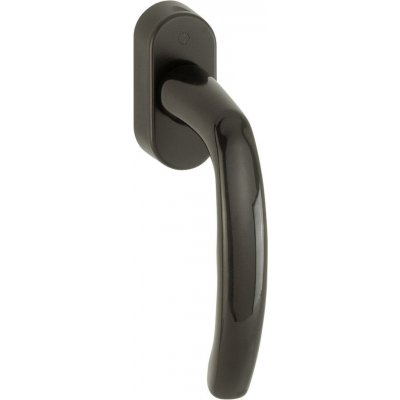 Hoppe Okenní klika Atlanta secustic F8707 hnědá/ N10A, 7/35mm, 45° – Hledejceny.cz