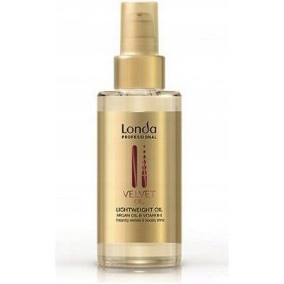 Londa Velvet Oil Lehký arganový olej pro péči o vlasy 30 ml – Hledejceny.cz