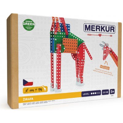 Merkur ZOO Žirafa 231ks – Zboží Dáma