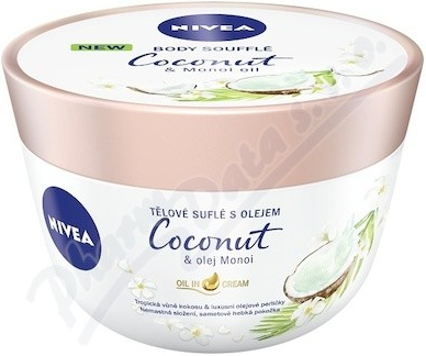 Nivea tělové suflé s olejem Coconut & olej Monoi 200 ml od 109 Kč -  Heureka.cz