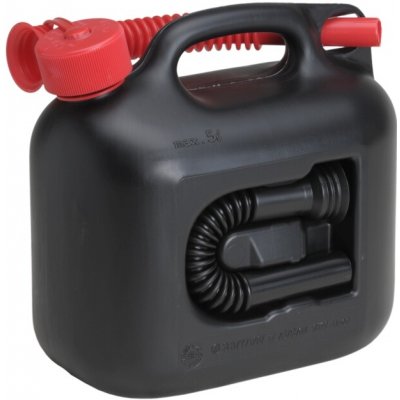 AD partner 36300598 Plastový kanystr 5 L na PHM- černý | Zboží Auto