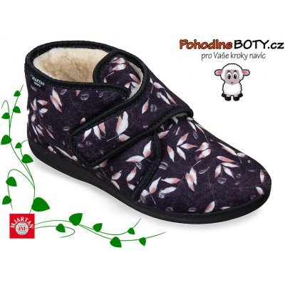 Mjartan dámská domácí obuv kotníkové papuče 815 – Zboží Dáma