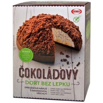 Semix Čokoládový dort bez lepku 430 g