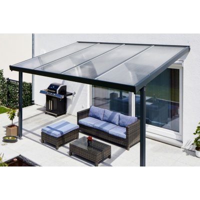 Gutta Premium hliníková pergola 9135x5060mm bílá akryl 16 mm Clima blue – Zboží Dáma