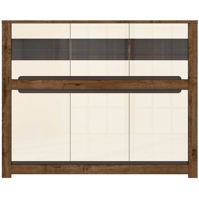 Vitrína BRW Ruso KOM3W3D – Hledejceny.cz