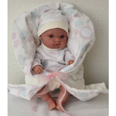 Antonio Juan Realistická miminko holčička Mufly ve spacím pytli Růženka – Zboží Mobilmania