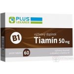 Plus Lékárna Thiamin 50 mg Vitamín B1 60 tablet – Hledejceny.cz