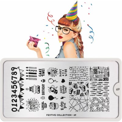 Image destička MoYou Festive 69 – Zboží Dáma