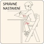 Wood Partner Rostoucí židle Sandy lakovaná / růžová – Zboží Dáma