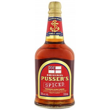 Pusser's Original Spiced 35% 0,7 l (holá láhev)