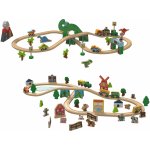 Playtive Dřevěná železnice Dinoland Statek – Zboží Mobilmania