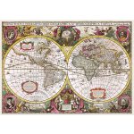 Trefl Historická mapa světa r. 1630 2000 dílků – Zboží Mobilmania