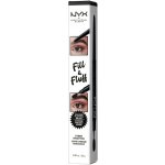 NYX Professional Makeup tužka na obočí Fill & Fluff Eyebrow Pomade Pencil Black 14,82 g – Sleviste.cz