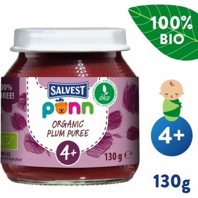 Salvest Põnn Bio Švestka 100% 130 g