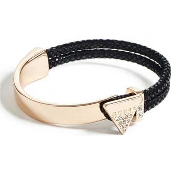 Guess Gold-Tone and Black Triangle Bracelet P370631996A