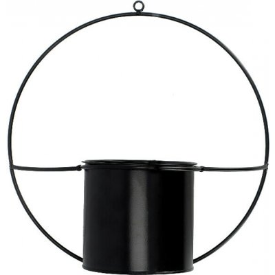 Esschert Design Držák na květináč WINDOW DRESSING PLANTER nástěnný černá 35 cm – Sleviste.cz