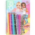 Top Model kreativní omalovánky se samolepkami a psací potřeby – Zboží Dáma