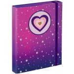 Baagl Srdce A5 růžová – Zboží Dáma