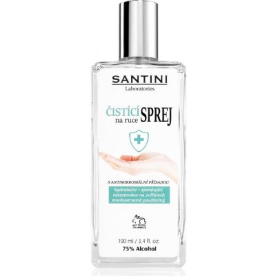 Santini Cosmetic Santini spray čisticí sprej na ruce s antimikrobiální přísadou 100 ml