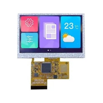 LCD 4,3" 480x272 rezistivní dotykový panel DWIN HMI – Zbozi.Blesk.cz