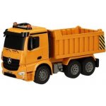 Jamara Mercedes-Benz Arocs DUMP TRUCK 4WD sklápěč licence funkční korba zvuk LED RTR 1:20 – Hledejceny.cz