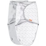 SwaddleMe Zavinovačka hvězdičky šedá 2 ks – Zboží Dáma