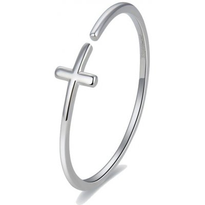 Moiss stříbrný prsten pro ženy Křížek R0002585 P – Hledejceny.cz