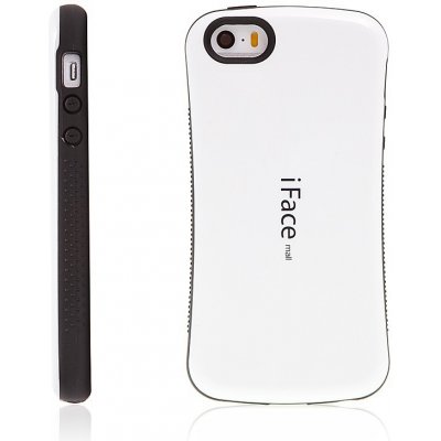 Pouzdro AppleMix iFace Apple iPhone 5 / 5S / SE plasto-gumové - bílé – Zboží Živě