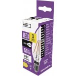 Emos LED FLM CANDLE 3,4W 40W 470lm E14 NW – Zboží Mobilmania
