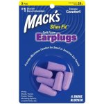 Macks Slim Fit špunty do uší 3 páry – Zboží Dáma