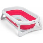 Milly Mally Dětská skládací vanička s výpustí Aqua růžová – Zboží Mobilmania