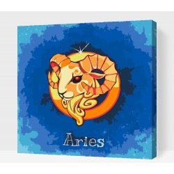 Vymalujsisam Malování podle čísel Beran Aries