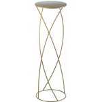 DekorStyle Stojan na květiny Andy 70 cm zlatý – Zboží Dáma