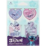 Magnetická záložka Colorino - Stitch 3, mix motivů, 4 ks – Hledejceny.cz