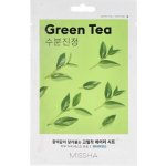 Missha Pleťová maska s výtažkem ze zeleného čaje Airy Fit Sheet Mask Green Tea - 19 g / 1 ks – Hledejceny.cz
