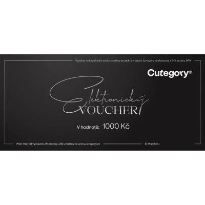 ELEKTRONICKÝ dárkový voucher v hodnotě 1000 Kč – Zbozi.Blesk.cz