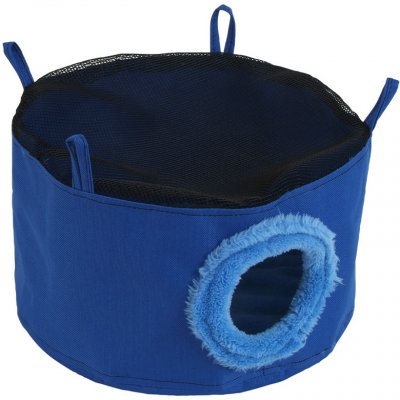 HUGS by Akinu Závěsný domeček pro hlodavce modrý 30 cm x 12 cm – Sleviste.cz