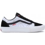 Vans Skate Old Skool Black Widow Spider Black/White/Red – Zboží Mobilmania