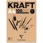 Clairefontaine Skicák Kraft 90g m2 100 listů A4 – Sleviste.cz