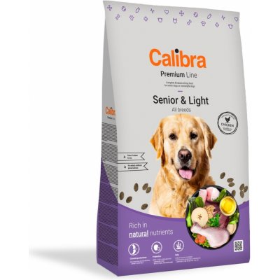 Calibra Dog Premium Line Senior & Light 2 x 12 kg – Sleviste.cz