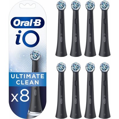 Oral-B iO Ultimate Clean Black 8 ks – Zboží Dáma
