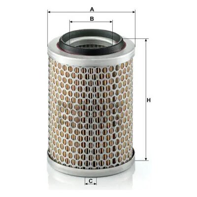 MANN FILTER Vzduchový filtr C 1396 – Hledejceny.cz
