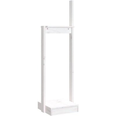 Shumee Dřevník, masivní borovice, bílý 33,5 x 30 x 110 cm – HobbyKompas.cz Shumee Dřevník, masivní borovice, bílý 33,5 x 30 x 110 cm – HobbyKompas.cz